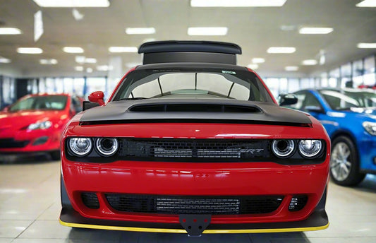 Front License Plate for 2015-2023 Dodge Challenger Hellcat/ 2018 Demon /2019-2023 Scat Pack Wide Body (SNS1c)