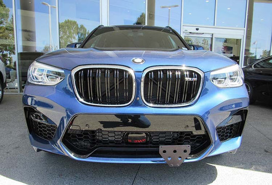 Front License Plate For 2020-2024 BMW X4 M WITH adaptive cruise control(SNS240a)