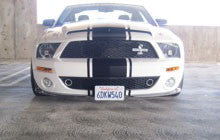 Front License Plate For 2007-2009 Ford Mustang Shelby GT500 Super Snake (SNS13a)