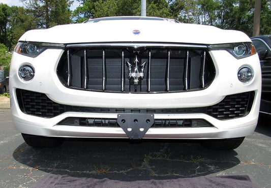 Front License Plate For 2021-2022 Maserati Levante WITH Nerissmo Package (SNS285)