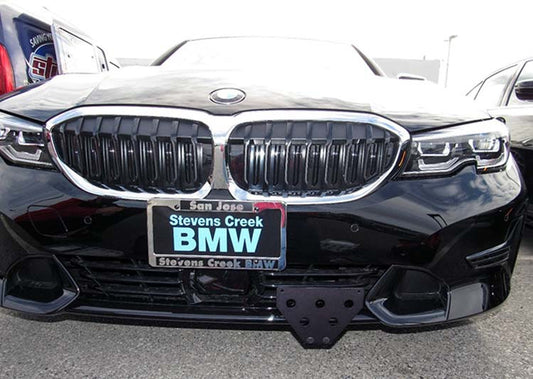 Front License Plate For 2023 BMW X5 & X6 40i without M Sport Package with adaptive cruise control (SNS314a)