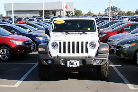 2018-2022 Jeep Wrangler JL except Sahara/Rubicon, 2020-2022 Gladiator Sport & Sport S with plastic bumper