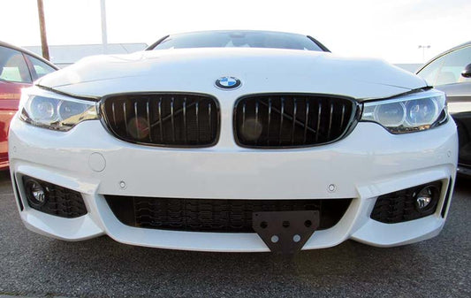 Front License Plate For 2019-2020 BMW 430i/440i M Sport with adaptive cruise control(SNS159b)