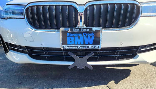 Front License Plate For 2022-2023 BMW 530i/530e/540i Non M Sport w/o adaptive cruise control(SNS216)