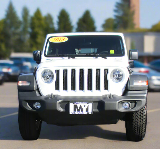 2023-2024 Jeep Wrangler JL Sport, Sport S, Sport Altitude with plastic bumper