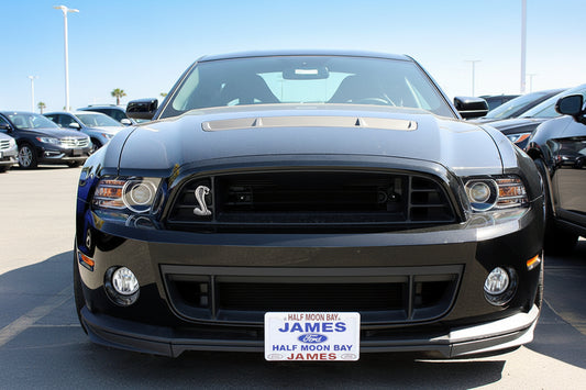 2013-2014 Ford Mustang Shelby GT500 with second chin splitter