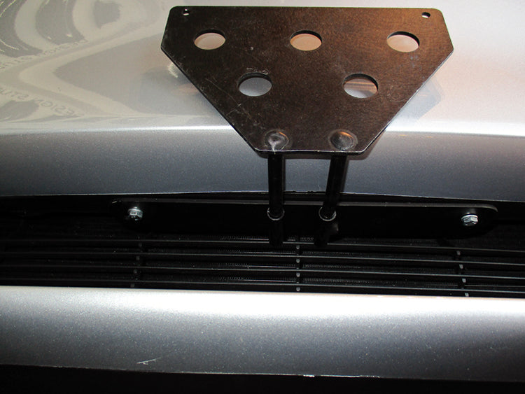 Sto N Sho Quick-Release Front License Plate Bracket Tesla Model S - Afte Sto N Sho Quick-Release Front License Plate Bracket Tesla Model S - Afte