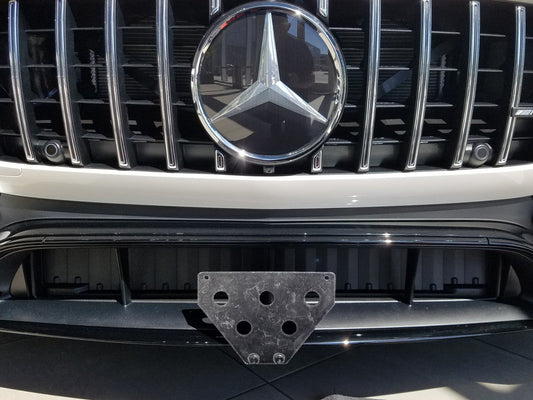 Front License Plate For 2019 Mercedes  AMG GT 63 S without P88 Package  (SNS183)