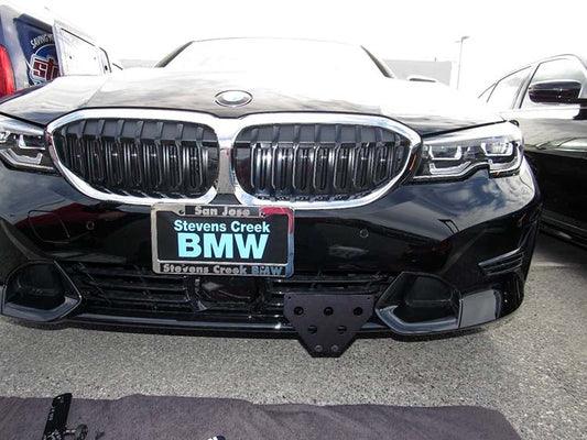 Front License Plate For 2019-2023 BMW 330i/330e (non M Sport) with adaptive cruise (SNS215a)