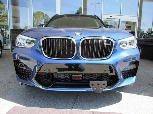 Front License Plate for 2020-2024 BMW X3 M with adaptive cruise control(SNS236a)