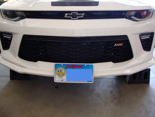 Front License Plate For 2017 50th Anniversary Edition Chevrolet Camaro for non SS models (SNS89b)